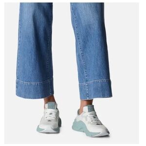 Sorel Kinetic RNEGD Lace Foam Sneaker 8 Active Hiking Camping Trail Comfort Blue